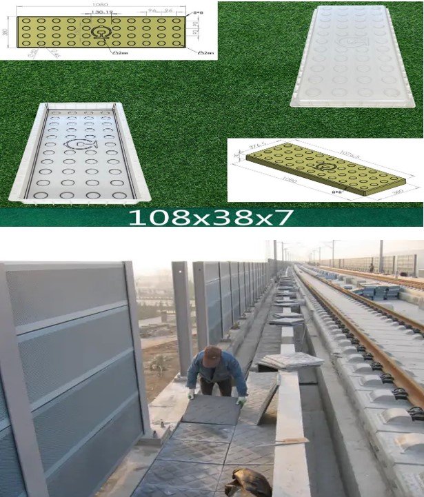 قوالب أغطية القطارات السريعة